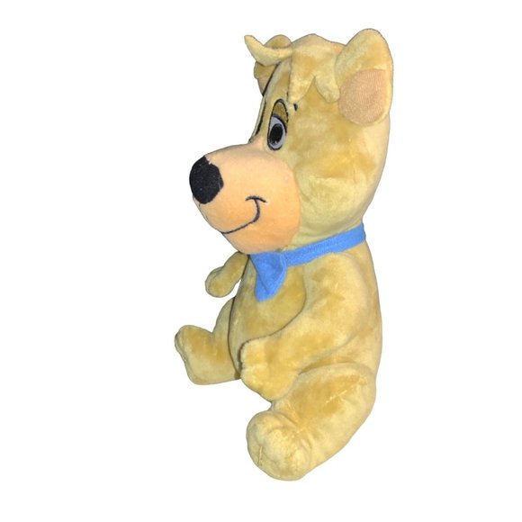 Hanna Barbera Boo Boo Bear Plush Stuffed Toy Yogi Light Brown Blue Bow Tie 8" - Picture 6 of 10
